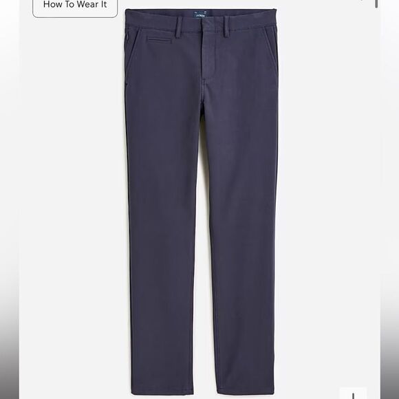 J. Crew 770™ Straight-fit midweight tech pant - Picture 1 of 3